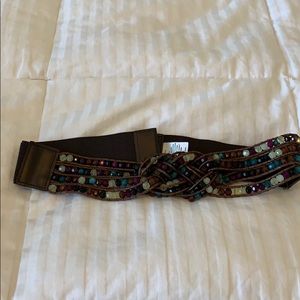 Anthropologie beaded belt. Gorgeous! Small.